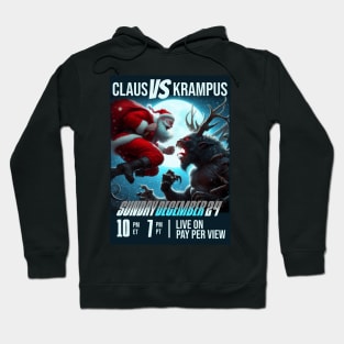 Claus Vs Krampus Hoodie